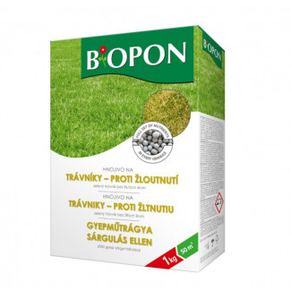 BOPON Hnojivo na trávnik proti žltnutiu 1kg