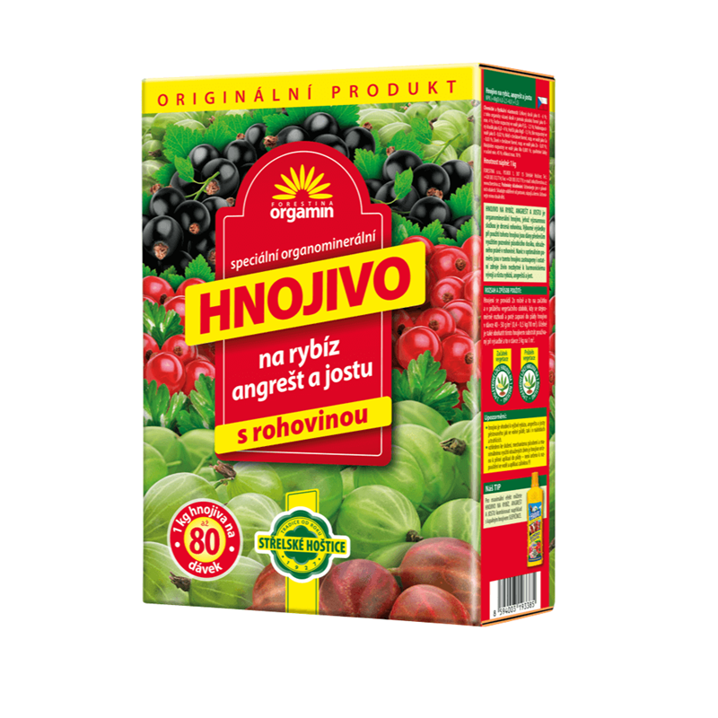 Hnojivo Biomín / Orgamin - ríbezle/egreše 1 kg